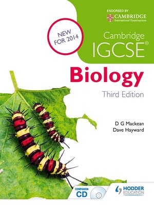cover image of Cambridge IGCSE Biology